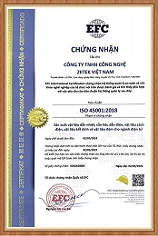 兆科电子：ISO45001 2024越南版