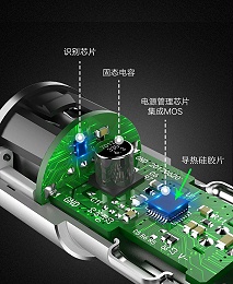 高性能导热硅胶片为优质车载充电器的散热设计提供了解决方案