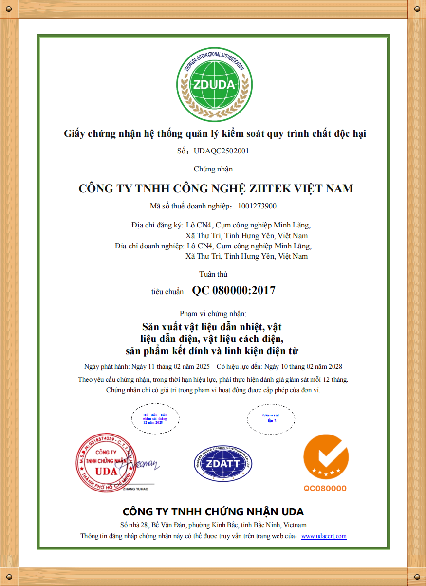 越南兆科QC080000