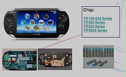 兆科TIF导热材料在手持游戏机硬件的应用