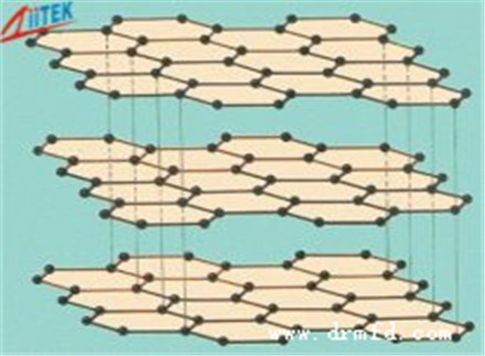 导热石墨片其分子结构 示意图